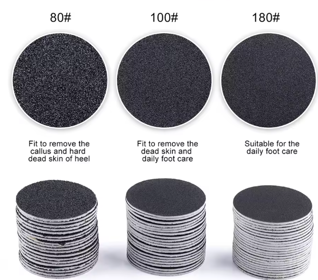60 pieces of Sandpapers